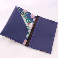 Load image into Gallery viewer, UBUD passport protector Blue Indigo